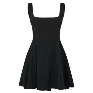 Odd Muse Womens/Ladies Square Neck Mini Dress / Black